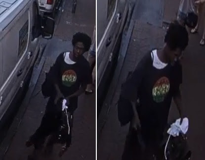 Suspect Wanted in Auto Burglary on Bourbon Street
